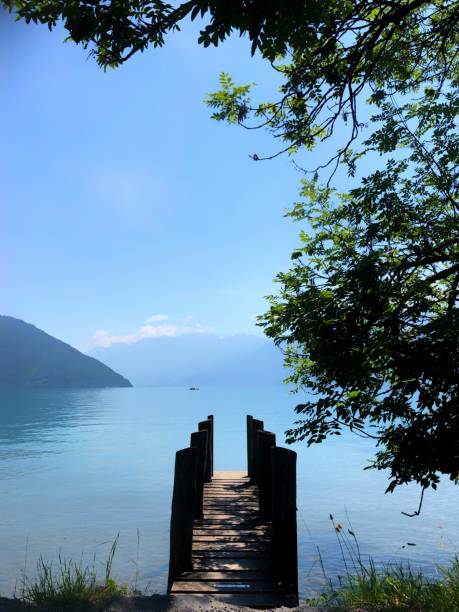Idyllic Swiss Lake