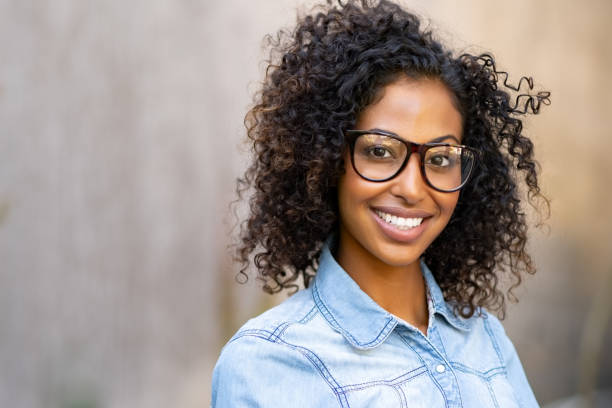 istock African girl wearing spectacles 1176488211