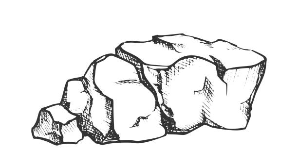 Limestone Coloring In 220+ Drawing Of A Limestone Rock Stock Illustrations, Royalty-Free ...