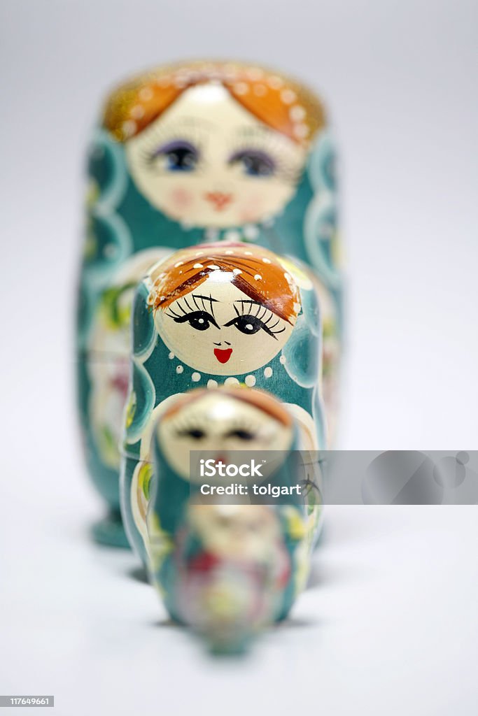 텍사스식 산란기 Dolls - 로열티 프리 러시아 장식 인형 스톡 사진