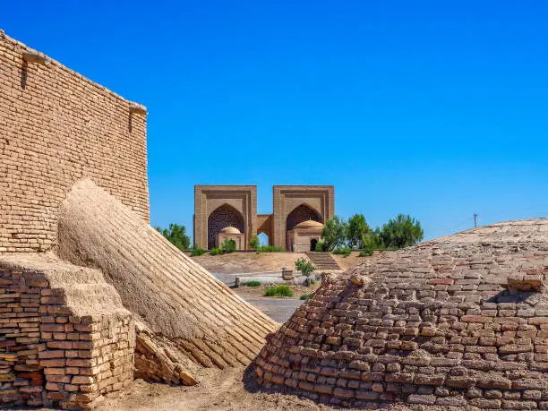 Photo of Ancient city and Mosque in Merv, Turkmenistan