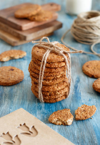 istock Homemade oatmeal cookies 1176509339