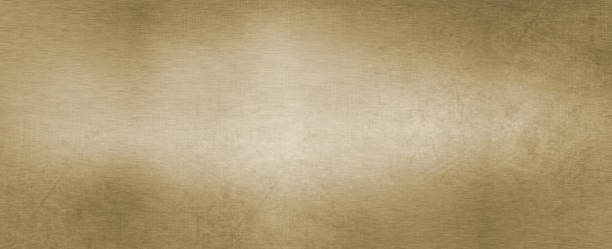 istock Brushed golden brass plate stock 1176518565