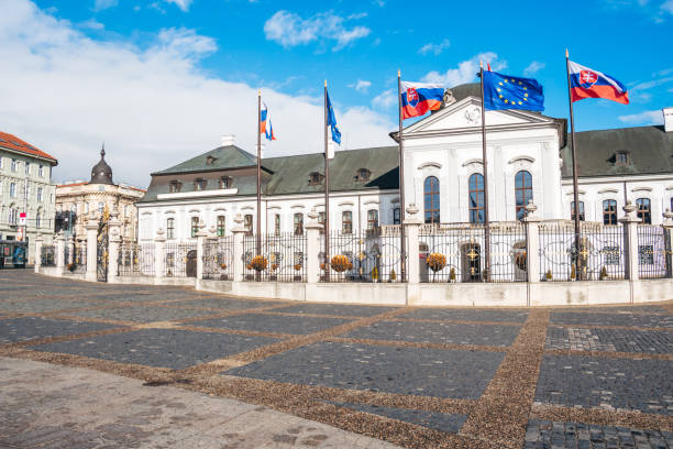 istock Presidential Palace in Bratislava 1176520929