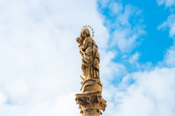 istock Statue of Virgin Mary 1176521630
