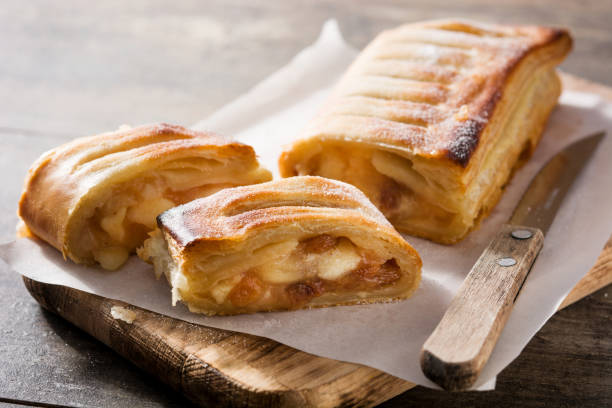istock Traditional homemade apple strudel 1176528868