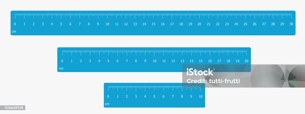 To Scale English Ruler Vector Ruler Scale Set Vector Illustration Stock Illustration - Download Image ...