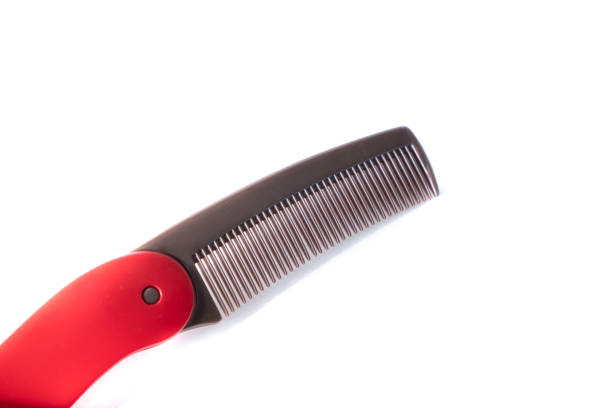 istock White background and photo of comb 1176531516