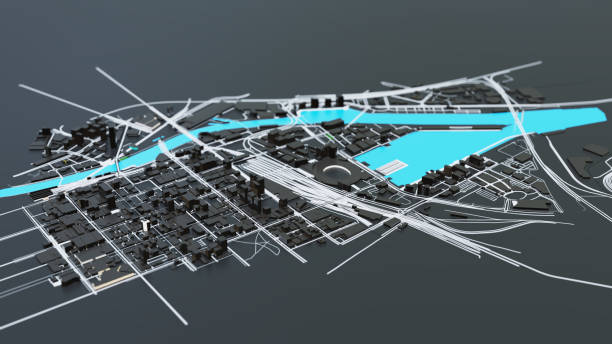 istock 3D futuristic city architecture 1176533210