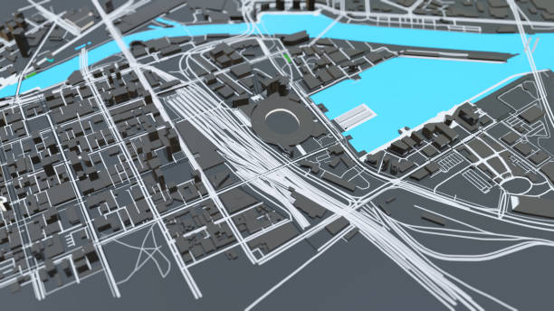 istock 3D futuristic city architecture 1176534447