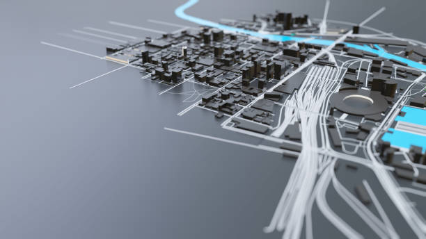 istock 3D futuristic city architecture 1176534717