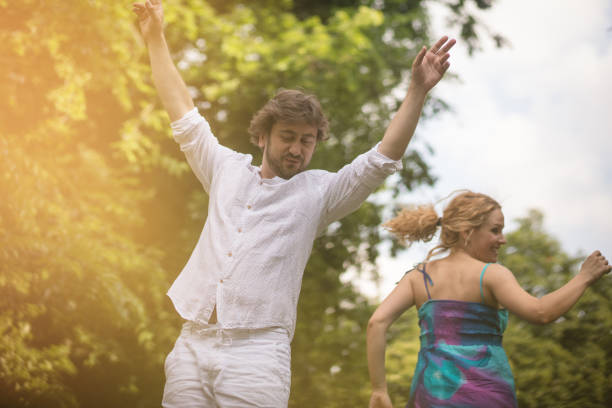 istock True lovers make the time to be crazy. 1176536427