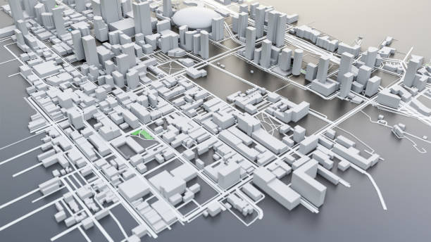 istock 3D futuristic city architecture 1176536682