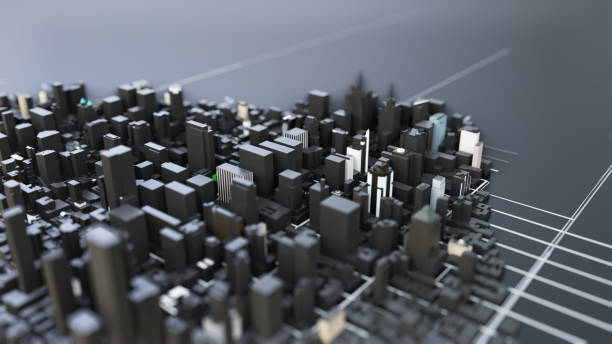 istock 3D futuristic city architecture 1176542017