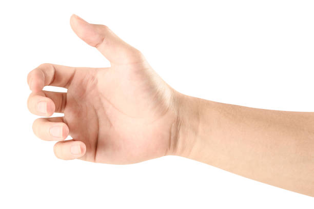 istock hand holding something like a bottle or can 1176544406