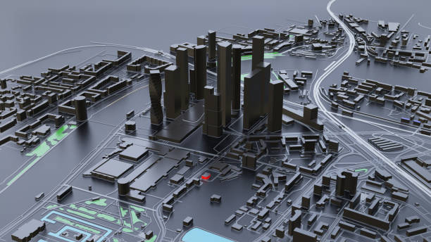 istock 3D futuristic city architecture 1176546027