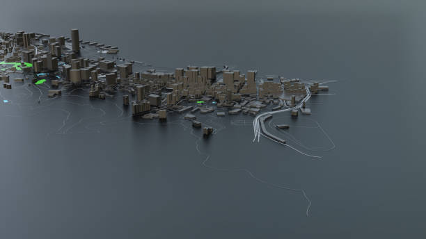istock 3D futuristic city architecture 1176546281