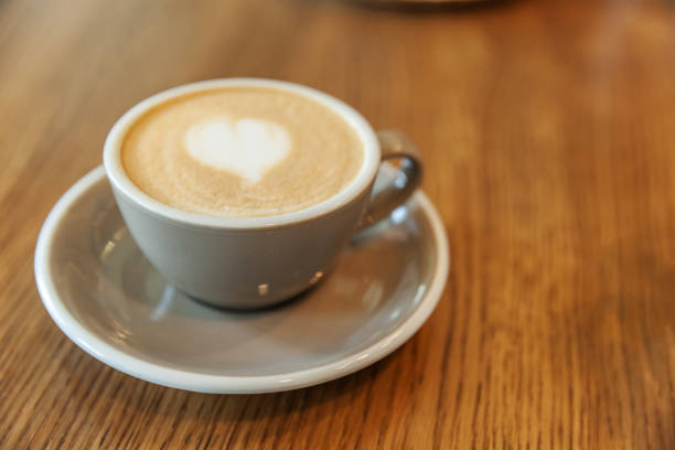 istock Coffee cup fresh cream organic cappuccino on table in cafe 1176550093