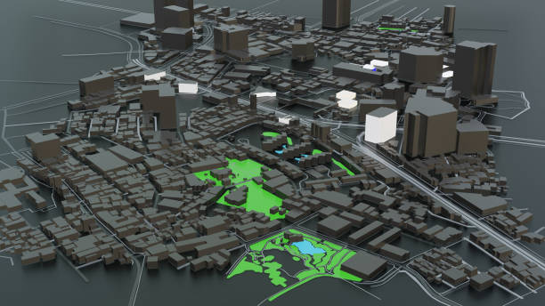 istock 3D futuristic city architecture 1176550245