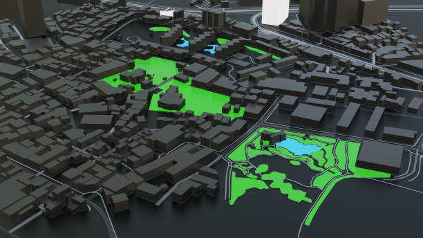istock 3D futuristic city architecture 1176551400
