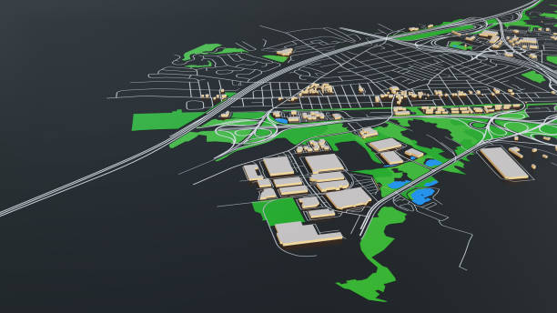 istock 3D futuristic city architecture 1176555829