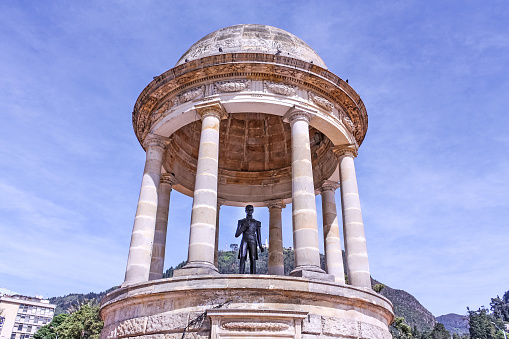 Monumento A Don Pedro IV e Praça do Rossio, Lisboa, Portugal.