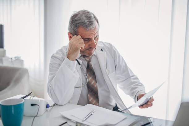 istock The doctor works at the doctor's office 1176560589