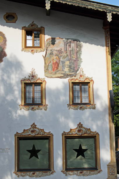 istock Typical housw at Oberammergau. Bavaria, Germany. 1176562059