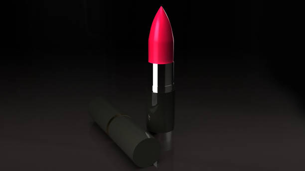 istock pink lipstick  3d rendering for cosmetics concept 1176562432