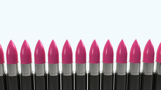istock pink lipstick  3d rendering for cosmetics concept 1176562442