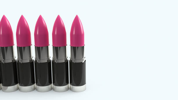 istock pink lipstick  3d rendering for cosmetics concept 1176562456