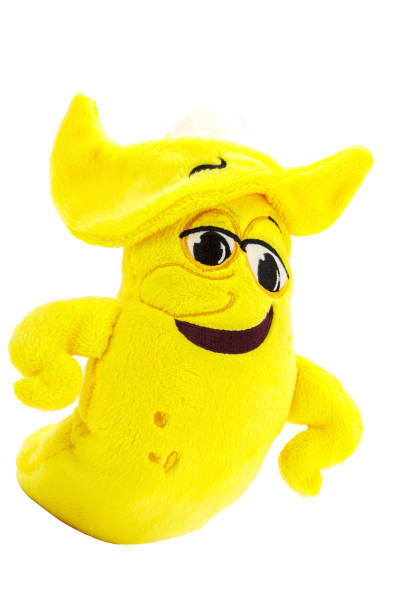 istock Plush toy smiling banana 1176567757