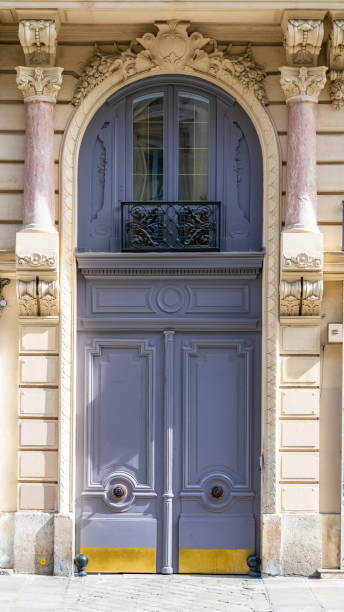 istock Paris, beautiful wooden door 1176572662