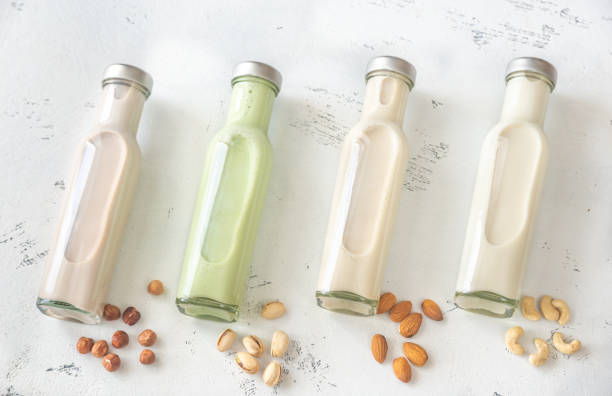 istock Assortment of different kinds of milk 1176573610