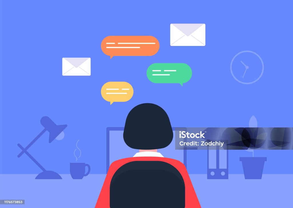Happy Manager Text Happy Manager Vector Stock Illustration - Download Image Now - Adult ...