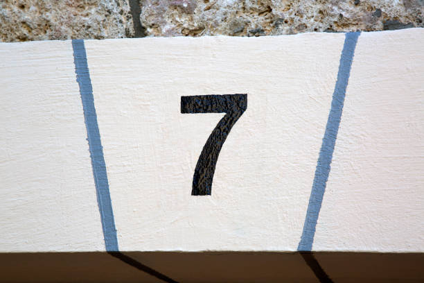 istock Number Seven on Door 1176577762