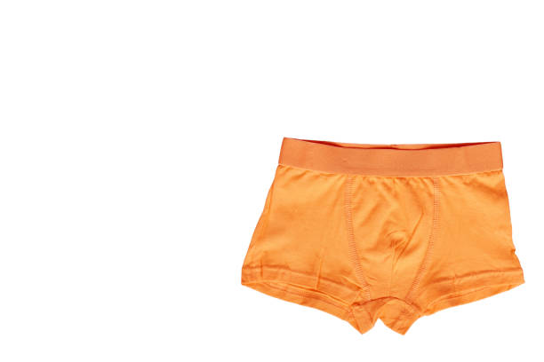 istock Bright boxer underwear, cotton pants. Isolated background 1176577848