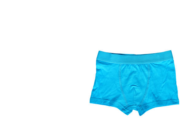 istock Bright boxer underwear, cotton pants. Isolated background 1176577861