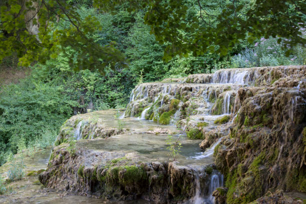 istock Waterfall in Orbaneja del Castillo; Burgos 1176578933