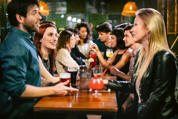 Nightlife with friends