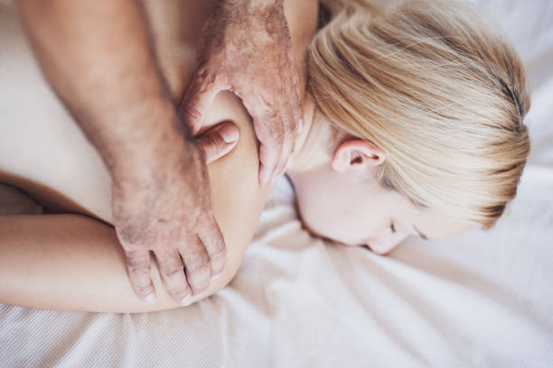 istock Massage therapy and beauty 1176581806