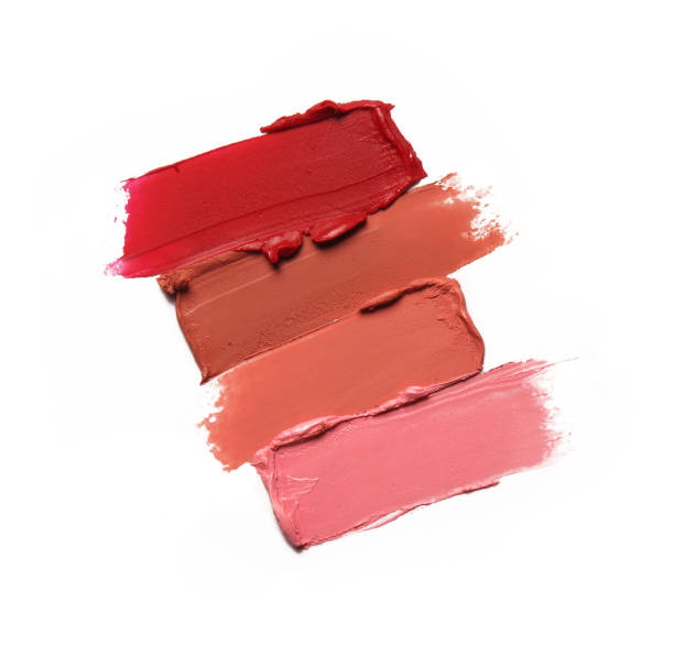 istock Collection of smudged lipsticks 1176584099