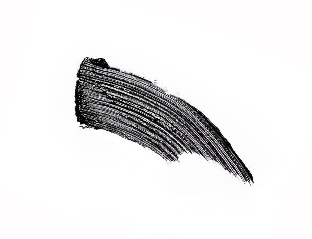 istock Black mascara brush strokes 1176584284