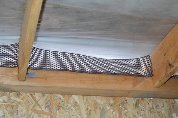 istock Mounting units for the metal profile for drywall 1176585537