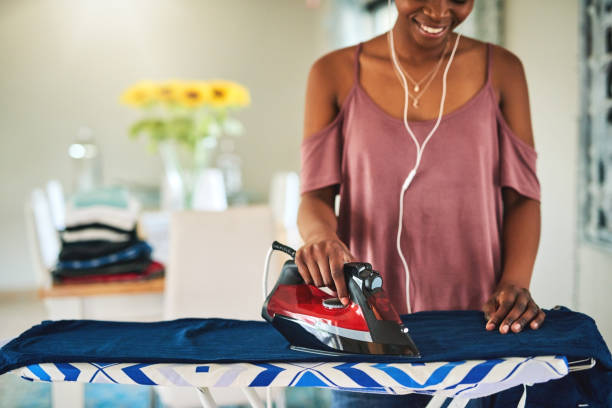 istock Music makes doing my chores seem like fun 1176586383