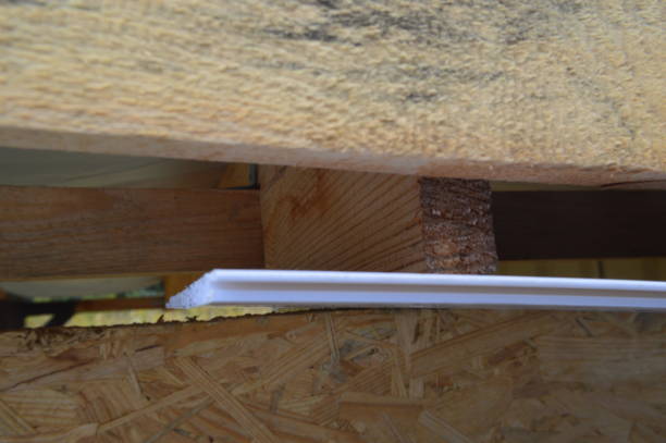 istock Polyvinyl chloride soffits for roof insulation 1176589227