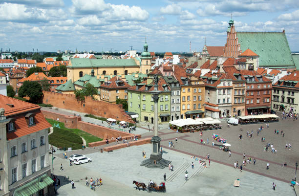 istock Warsaw Old Town From Above 1176591506