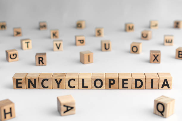 istock Encyclopedia - word from wooden blocks with letters 1176597085