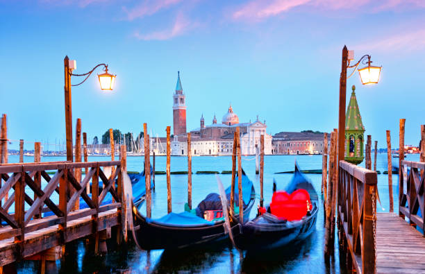 istock Sunset at Venice, Italy 1176606451