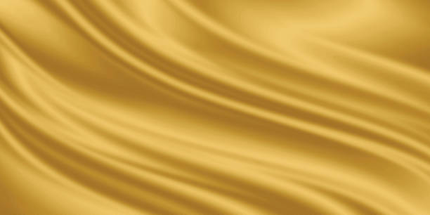 istock Gold luxury fabric background with copy space 1176610294